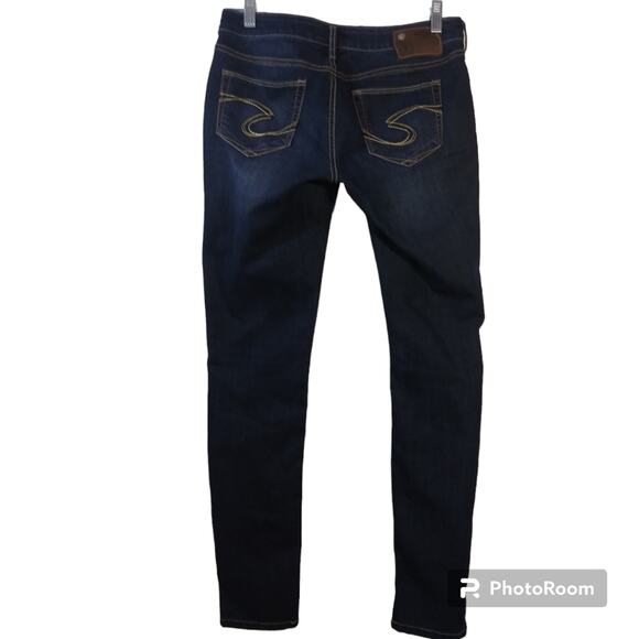 Silver Jeans Suki Jegging Stretch Mid Rise Skinny Jeans Size 28X31 - Picture 2 of 9